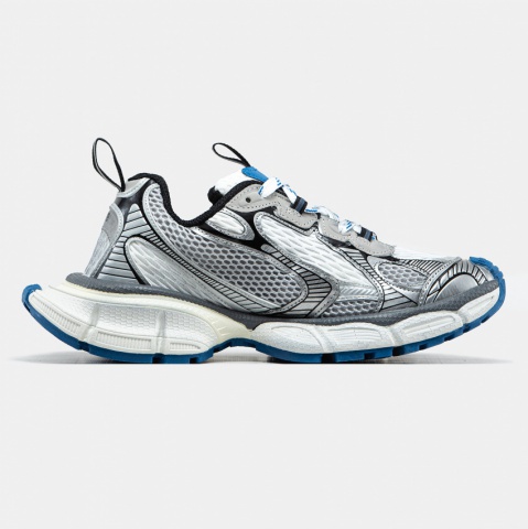 Balenciaga 3XL Silver Blue
