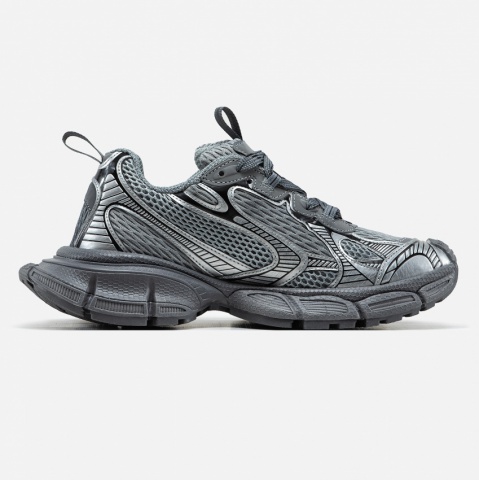 Balenciaga 3XL Mesh Grey Silver