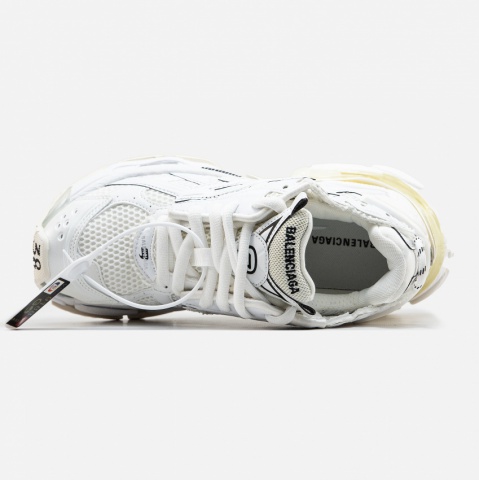 Balenciaga Runner Triple White Runner - изображение 4