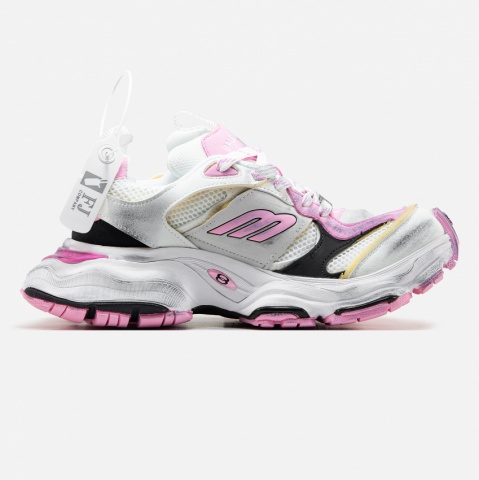 Balenciaga Cargo White Pink Black