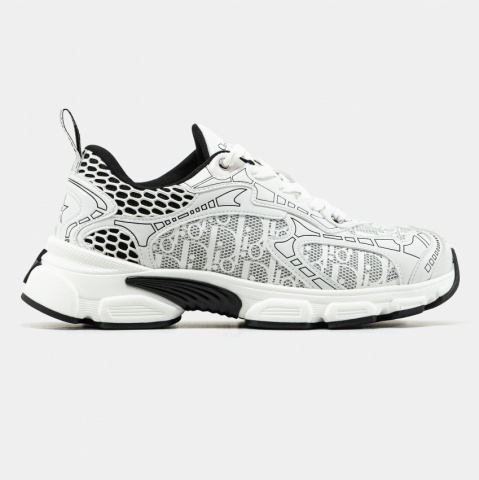 Dior Chrono Monogram White