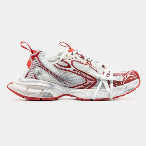 Balenciaga 3XL White Red Silver