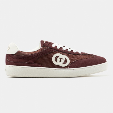 Gucci Screener GG Burgundy White