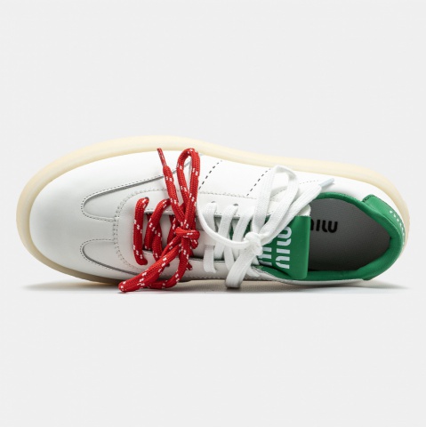 Miu Miu Platform White Green Red - изображение 3