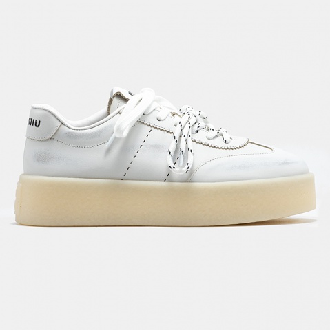Miu Miu Platform White