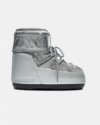 Moon Boot Tecnica Icon low Nylon Silver