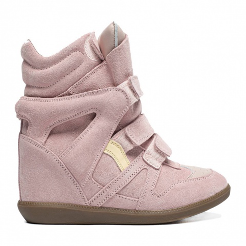 Isabel Marant Bekett Pink на танкетке